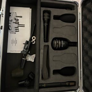 DP QUAD PROFESSIONAL DRUM MICS AND PRO DI PASSIVE DIRECT BOX BUNDLE!!